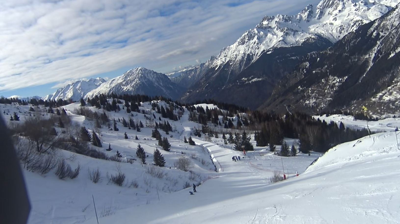 Blue run before lunch